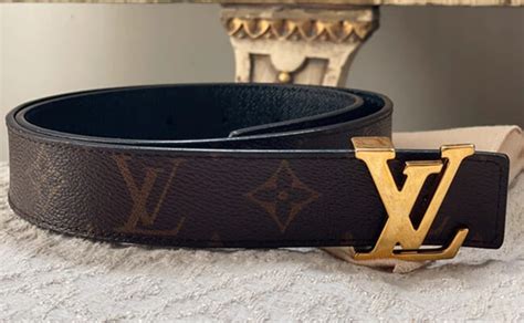 lv initials dupe belt.